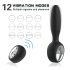 Aixiasia Dylon Remote - vibratore anale ricaricabile con telecomando (nero)