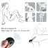 Aixiasia Dylon-Remote - vibratore anale ricaricabile, wireless (nero)