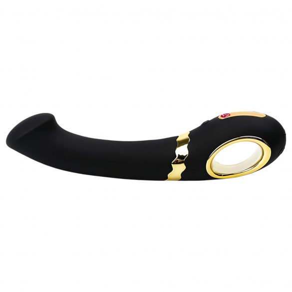 Vibratore Ricaricabile per Punto G Nomi Tang Getaway Plus 2 (Nero-Oro) 