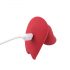 Magic Motion Umi - vibratore strap-on intelligente ricaricabile (rosso)