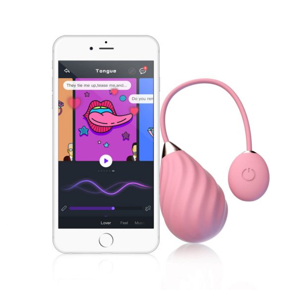 Uovo Vibrante Ricaricabile Smart Magic Motion Sundae (rosa) 