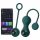 Set di Sfere di Kegel Intelligente Magic Motion Crystal Duo - verde - (2 pezzi) 