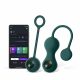 Set di Sfere di Kegel Intelligente Magic Motion Crystal Duo - verde - (2 pezzi) 