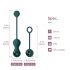 Set di Sfere di Kegel Intelligente Magic Motion Crystal Duo - verde - (2 pezzi) 