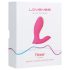 LOVENSE Flexer Panty - vibratore ricaricabile 2 in 1 (rosa)