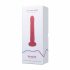 LOVENSE Gravity - Vibratore Ricaricabile con Ventosa e Movimento Thrusting (Rosso) 