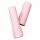 Vush Pop Gloss - mini vibratore ricaricabile e impermeabile (rosa) 