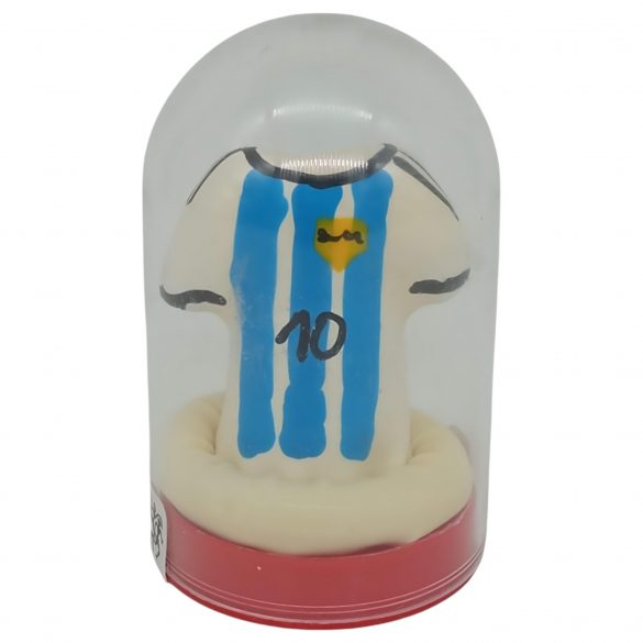 Preservativo design dipinto a mano "Maglia Numero 10 Argentina" (1 pezzo) 